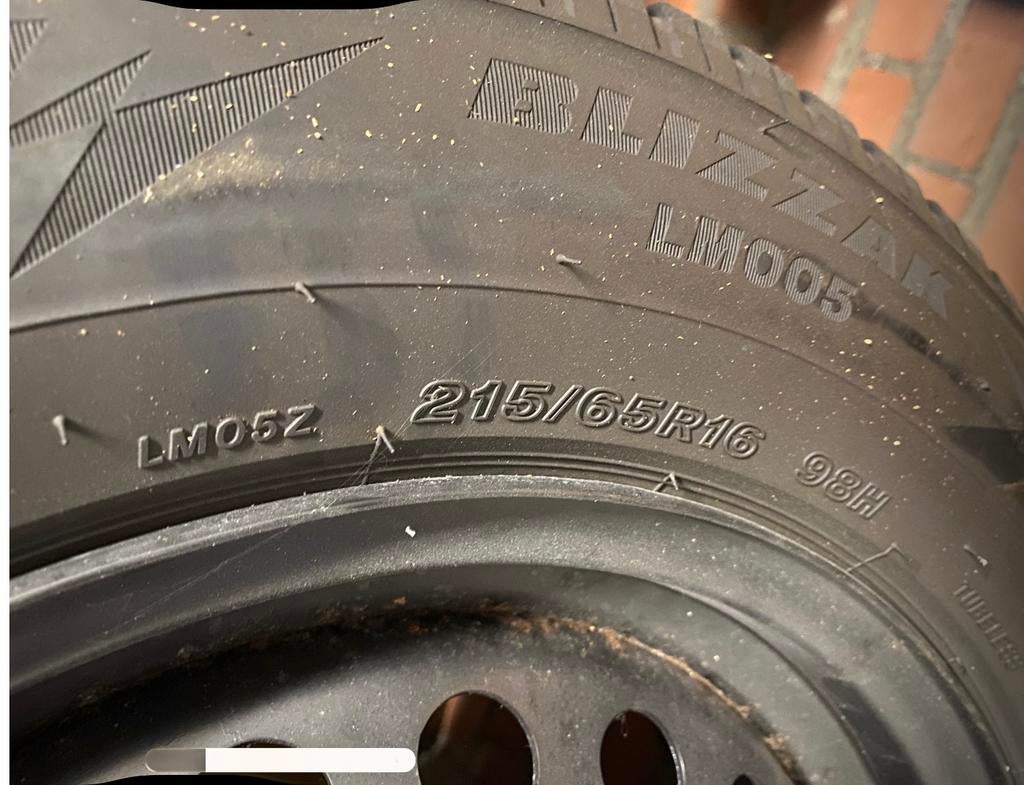 Winterbanden met velgen van Ford Focus, Ophalen, Zo goed als nieuw