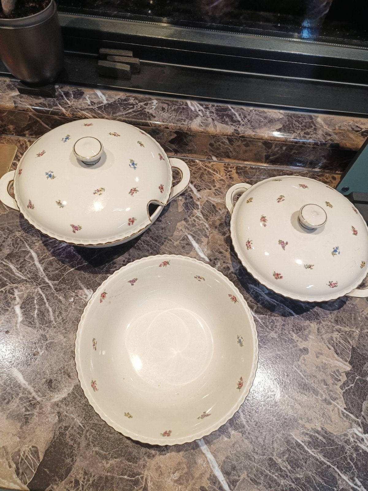 Winterling Rosemary Servies - Soepterrine en Schalen, Antiek en Kunst, Ophalen of Verzenden