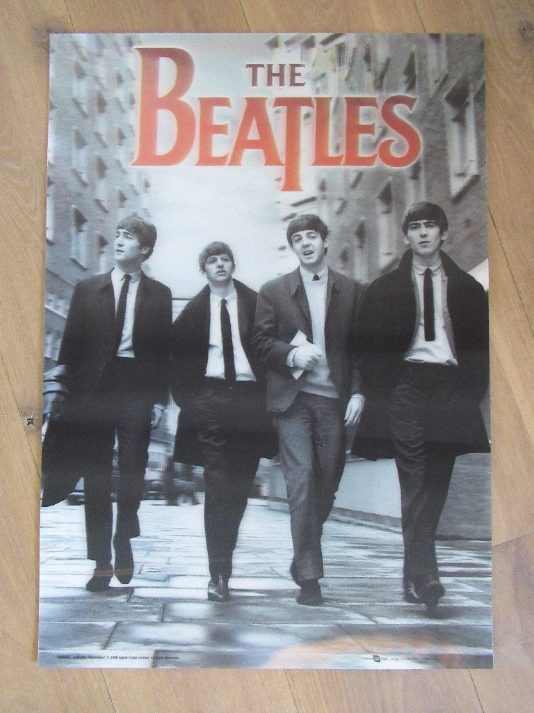Gb Eye 3D poster The Beatles in Londen 47 x 67 cm., Verzamelen, Posters, Deurposter of groter, Ophalen of Verzenden, Zo goed als nieuw