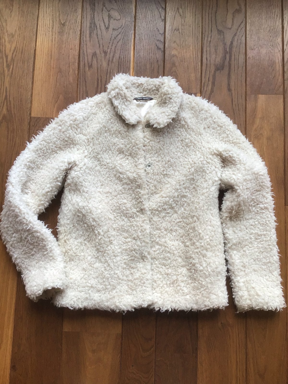 Hema teddy jasje maat 158/164, Ophalen of Verzenden, Zo goed als nieuw, Meisje, Jas