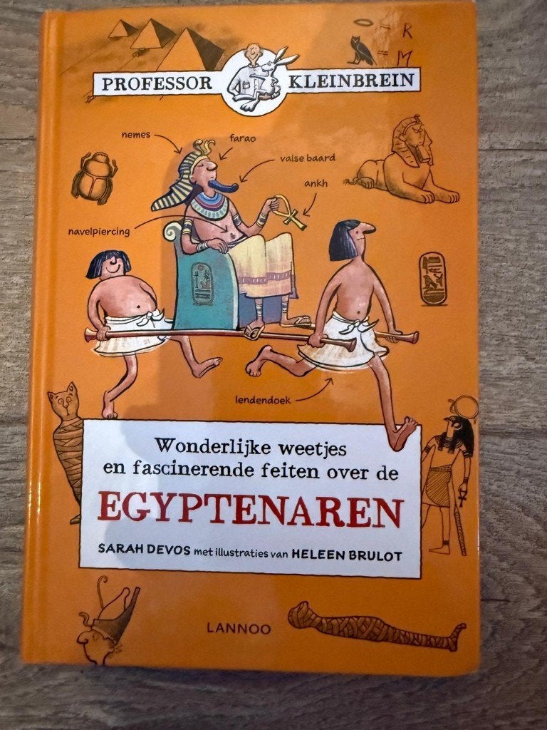 Professor Kleinbrein - De Egyptenaren, Ophalen of Verzenden, Zo goed als nieuw, Fictie algemeen