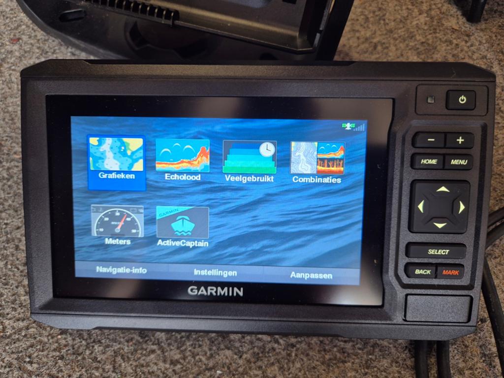Zeer nette Garmin Echomap plus 65cv Kaartplotter/Fishfinder, Watersport en Boten, Ophalen of Verzenden, Zo goed als nieuw, Kaartplotter of Fish Finder