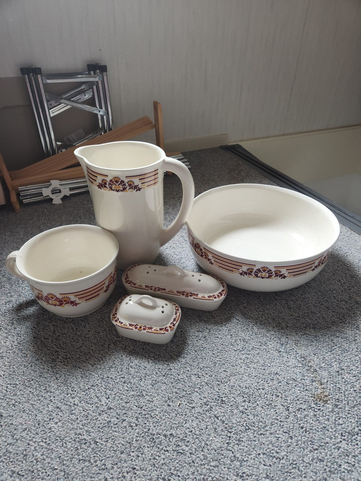 vintage lampetset, Antiek en Kunst, Ophalen