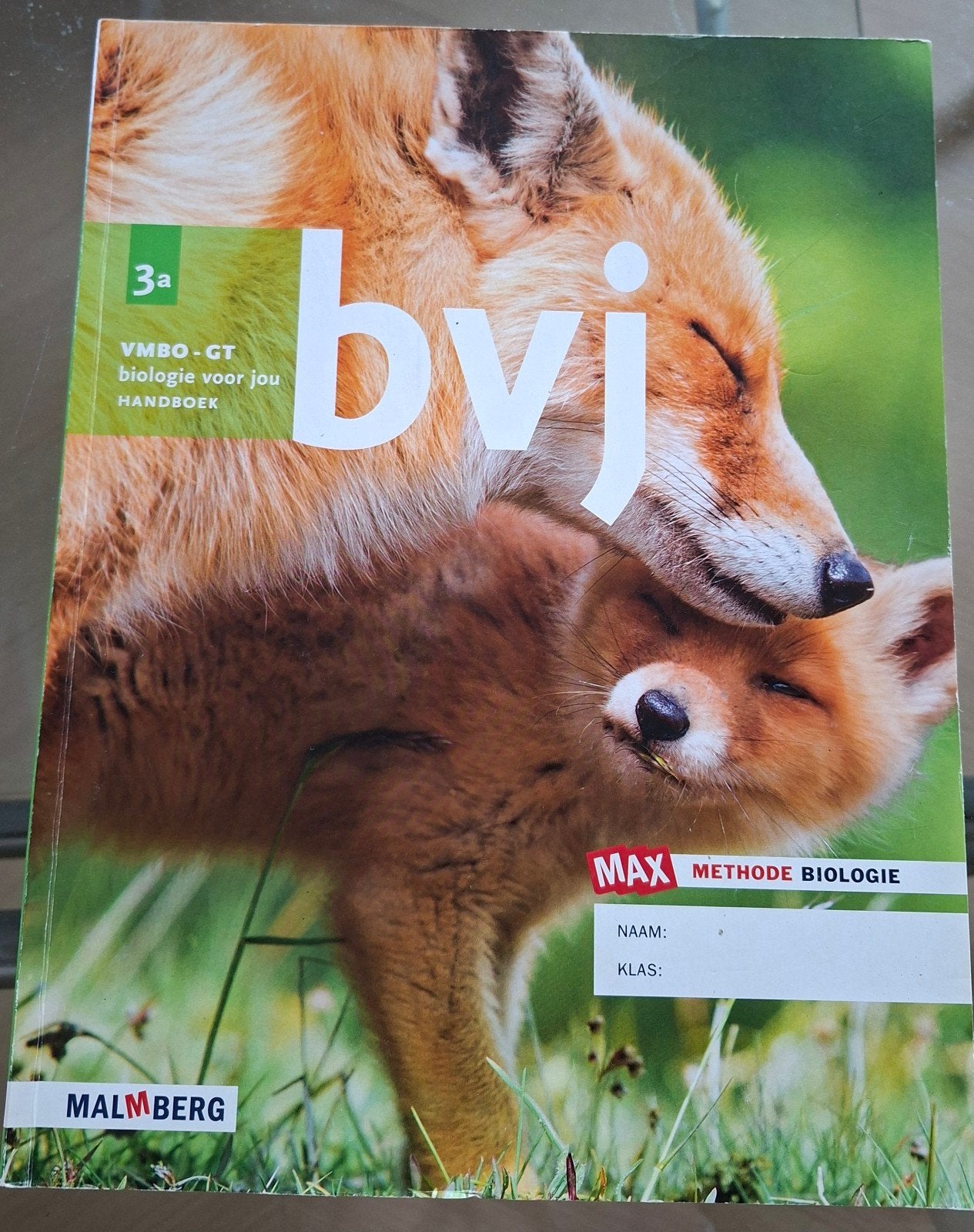 Biologie voor jou 3a VMBO-GT Handboek - Malmberg, Ophalen of Verzenden, Gelezen, VMBO, Biologie