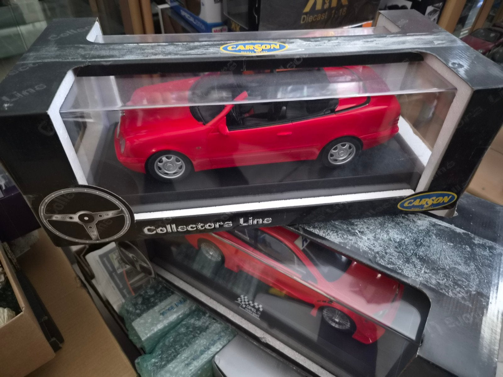 Opel /mercedes modelauto.s 1/12, O, O, Auto, O