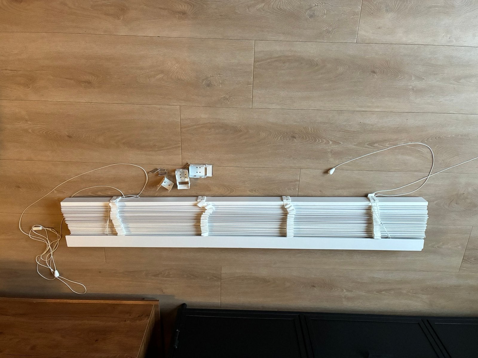 GAMMA houten jaloezie 140x180cm (bxh), Ophalen, Jaloezie, Gebruikt, 180 cm