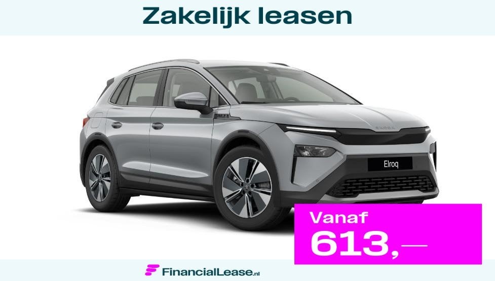 Skoda Elroq 60 Business Edition, Automaat, Achterwielaandrijving, 190 pk, Leder en Stof