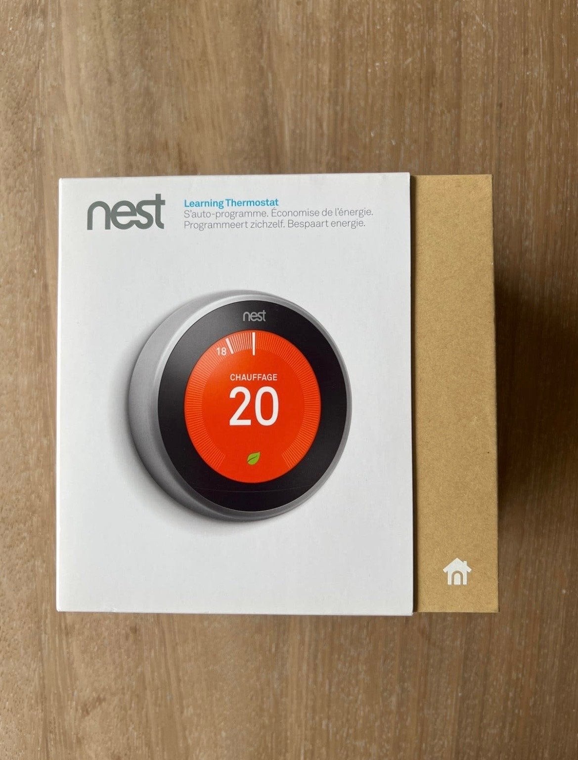 Nest Learning Thermostaat 3e generatie, Doe-het-zelf en Verbouw, Ophalen of Verzenden, Slimme thermostaat, Zo goed als nieuw