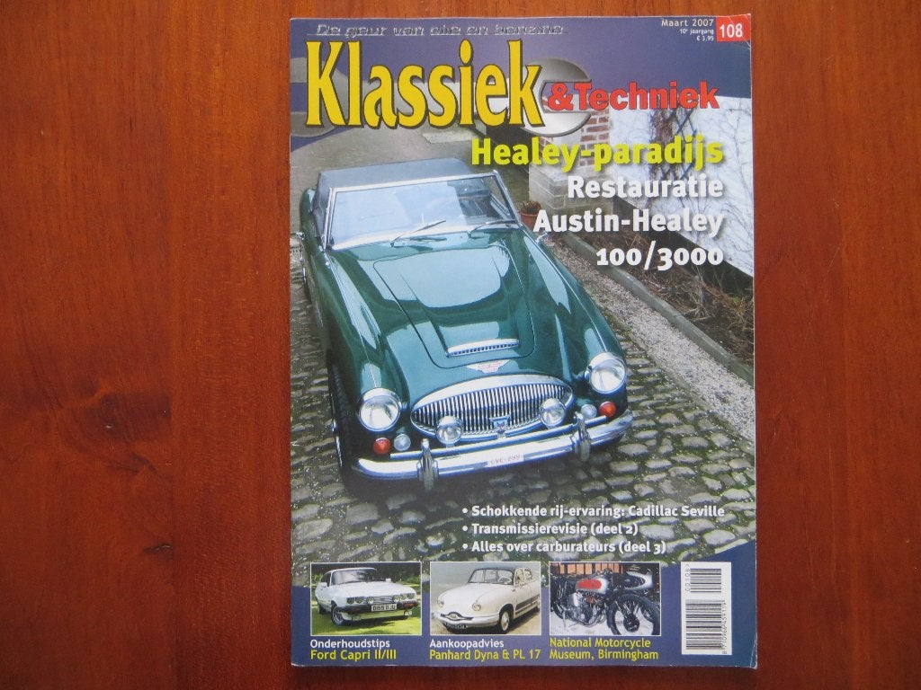 Klassiek & Techniek 108 Austin-Healey100 / 3000, Ford Capri, Ophalen of Verzenden, Ford