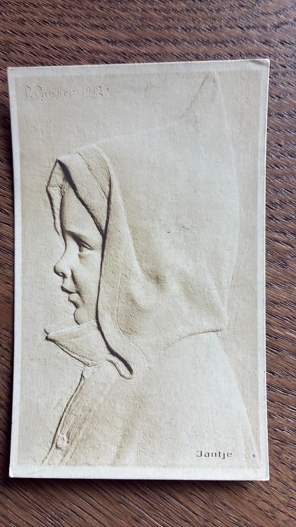 JANTJE. Portretkaart, 1912, Verzamelen, Ansichtkaarten | Themakaarten, Ophalen of Verzenden, Voor 1920