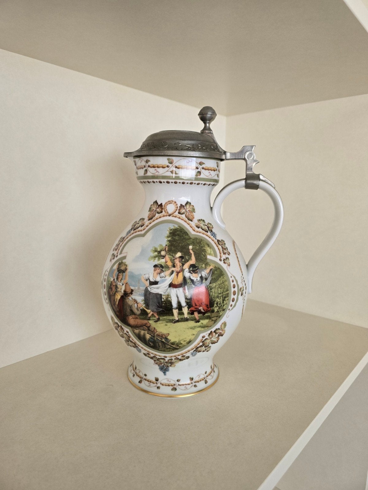 de wijnoogst van Rupert schneider, Antiek en Kunst, Ophalen of Verzenden