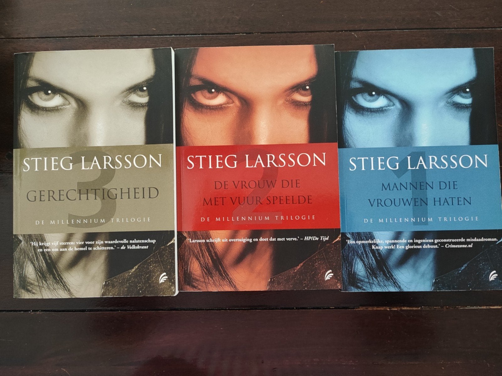 Millennium Trilogie Stieg Larsson - 3 Boeken, Ophalen of Verzenden, Gelezen, Stieg Larsson, Scandinavië
