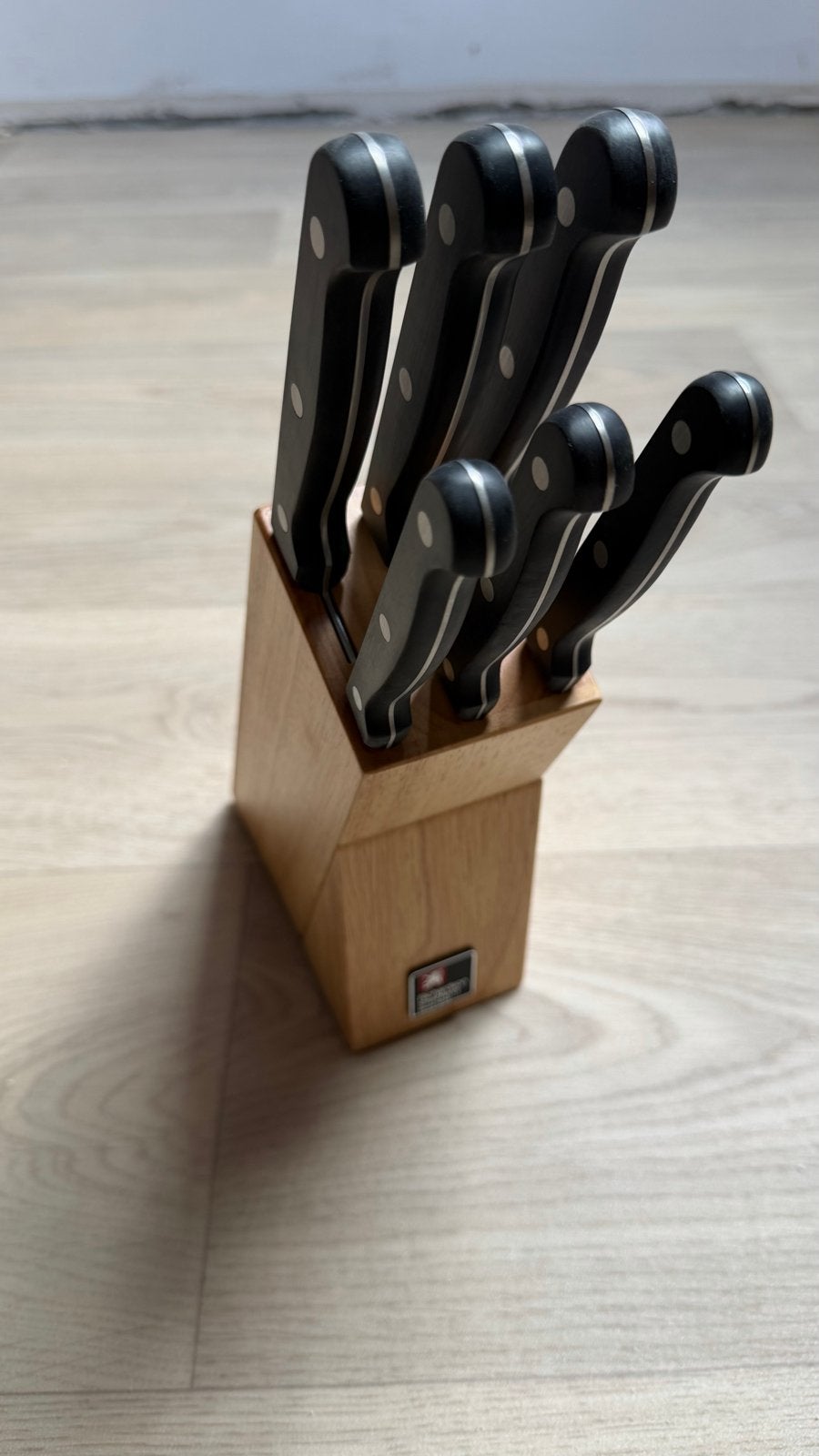 Richardson Sheffield Messenblok Hout met Messen, Ophalen, Hout, Overige typen, Gebruikt
