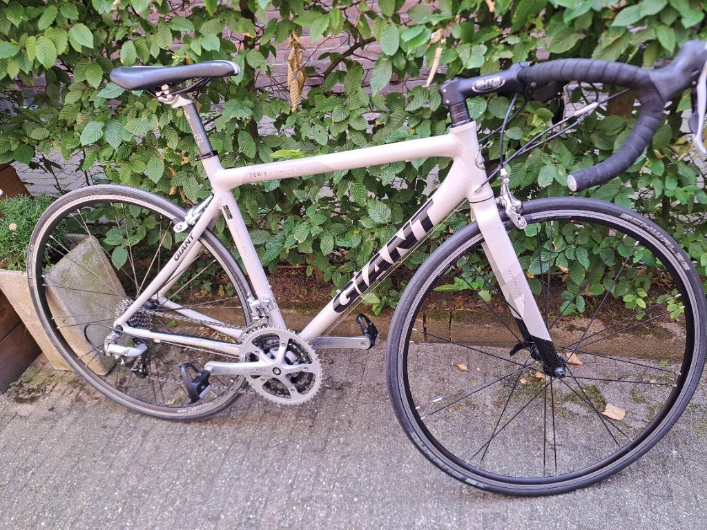 Racefiets Giant, Fietsen en Brommers, Fietsen | Racefietsen, Ophalen, 28 inch, Gebruikt, Velgrem