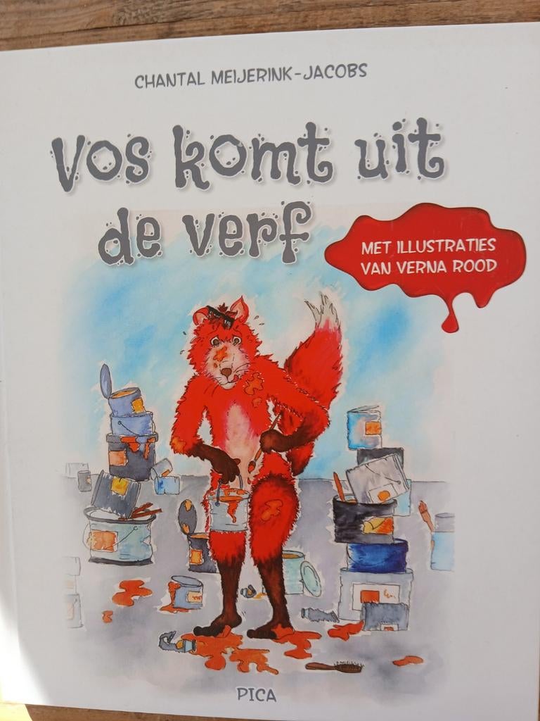 Chantal Meijerink-Jacobs - Vos komt uit de verf, Boeken, Fictie algemeen, Ophalen of Verzenden, Zo goed als nieuw, Chantal Meijerink-Jacobs