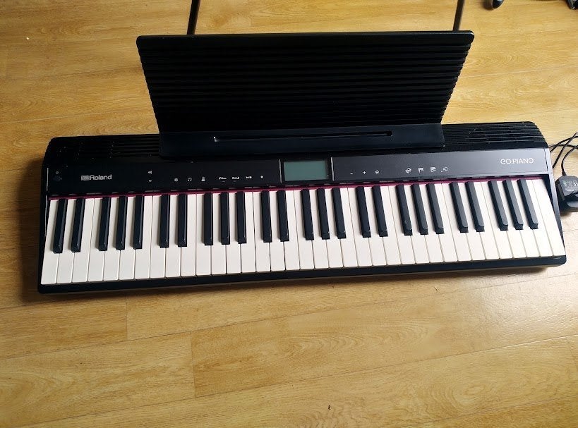Roland Go:Piano, Ophalen, Zwart, Digitaal, Zo goed als nieuw