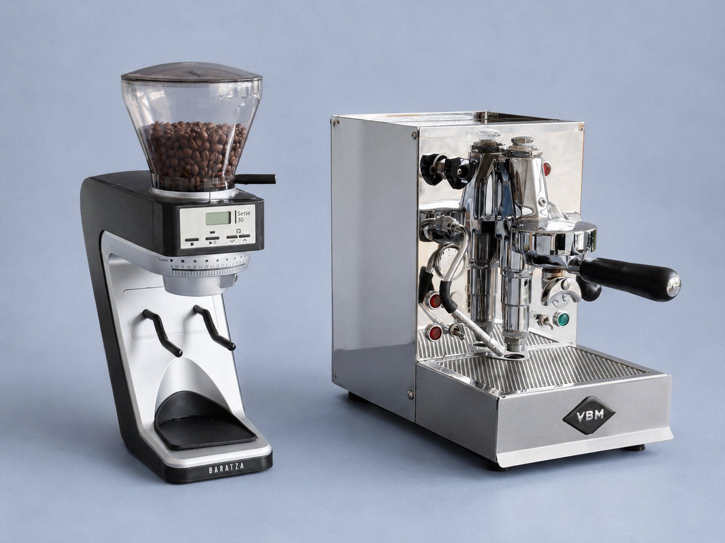 VBM (Vebiemme) Domobar 1G met Baratza Sette 30 bonenmaler, Witgoed en Apparatuur, Koffiezetapparaten, Ophalen, Gebruikt, Espresso apparaat