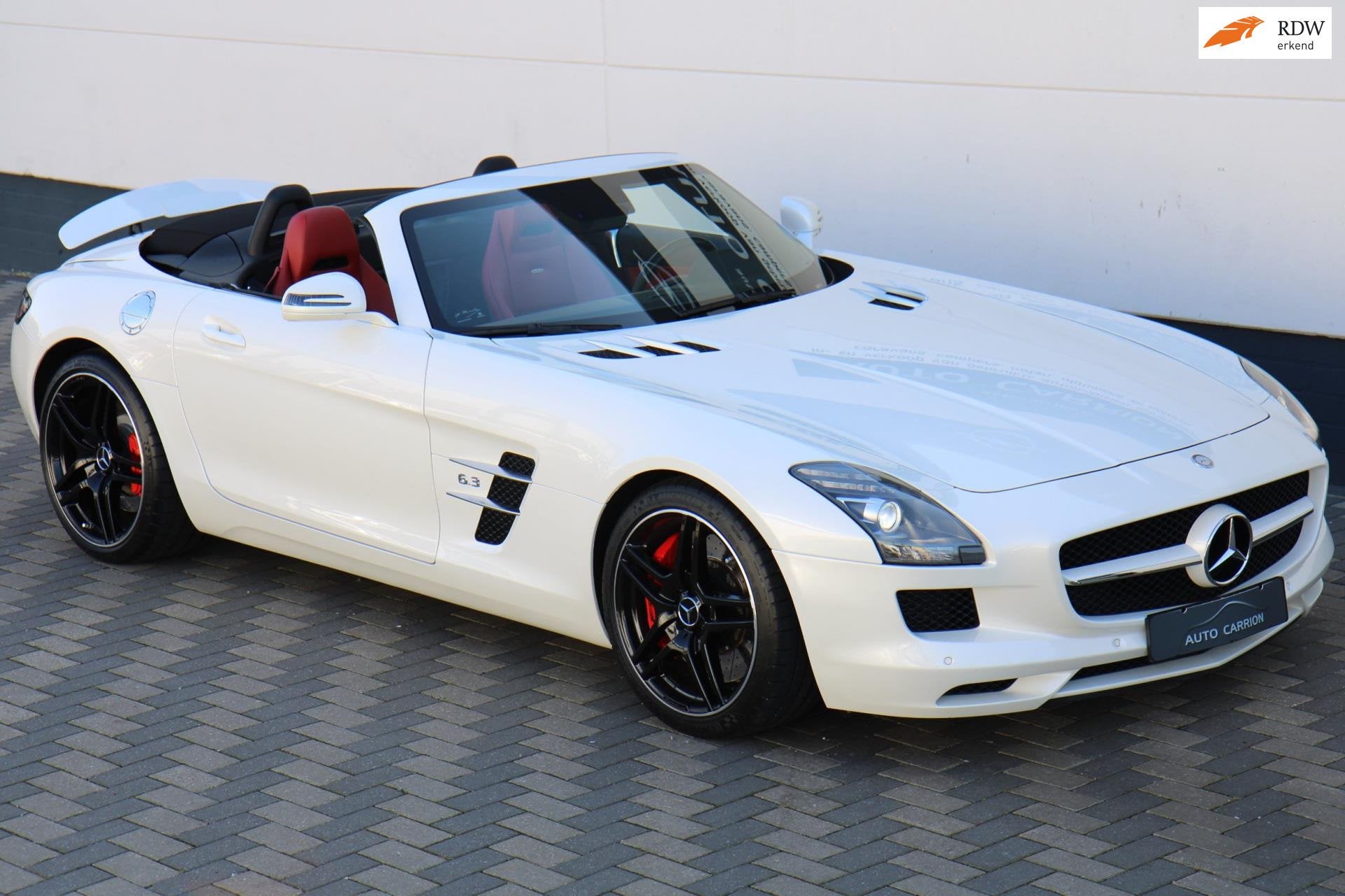 Mercedes-Benz SLS Roadster 6.3 AMG Ride Control DCT Topstaat, Auto's, Automaat, Achterwielaandrijving, Gebruikt, Automatische klimaatregeling