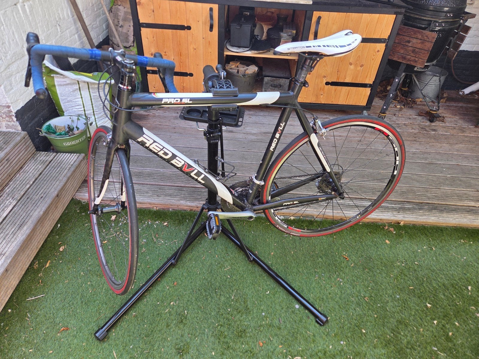 Red Bull racefiets, framemaat 56, Ultegra groepenset, 28 inch, Gebruikt, Aluminium, Meer dan 20 versnellingen