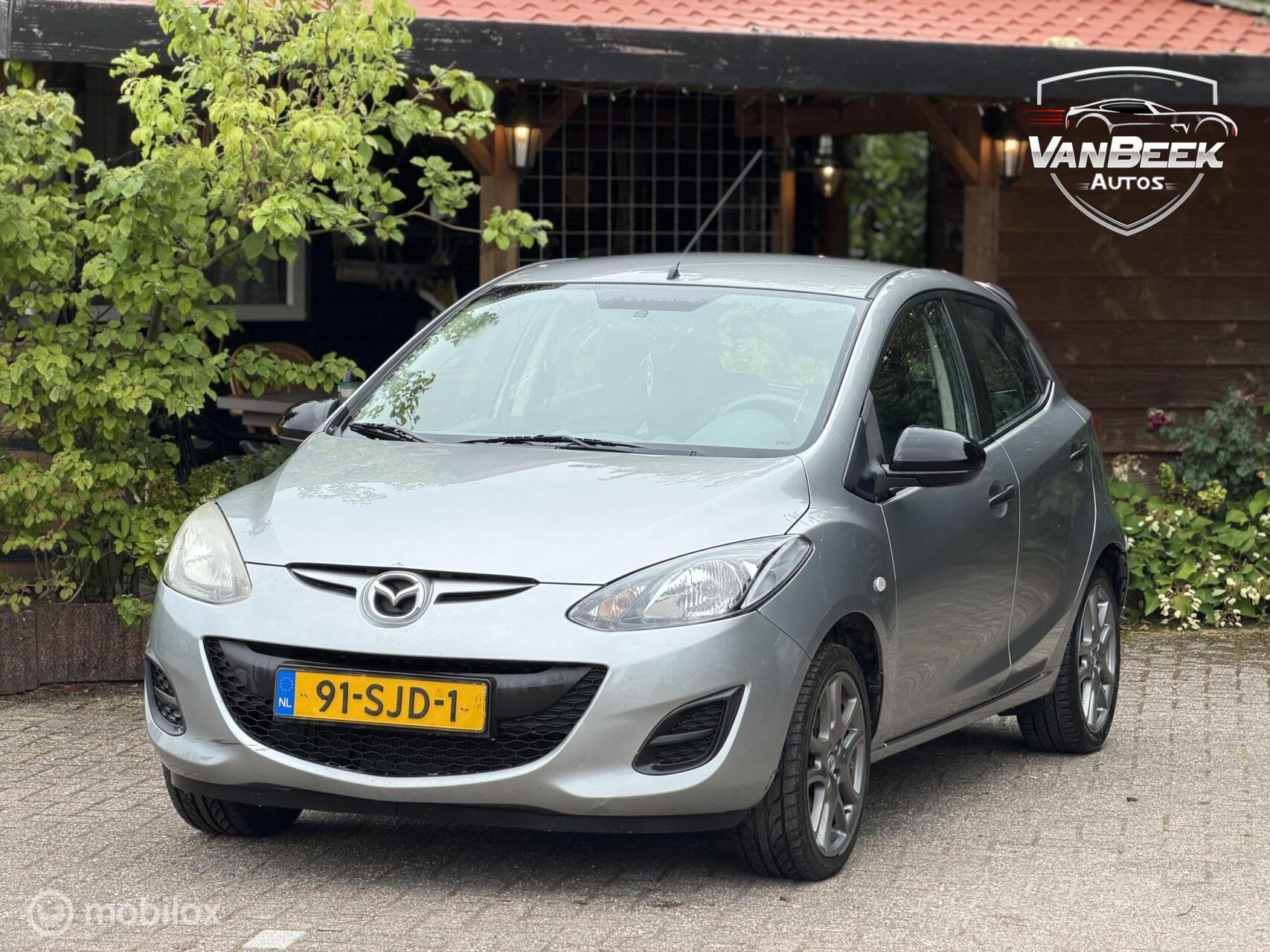 Mazda 2 1.3 BIFUEL Cool Apk Airco Trekhaak, Auto's, Mazda, Voorwielaandrijving, Euro 5, Gebruikt, 31 €/maand