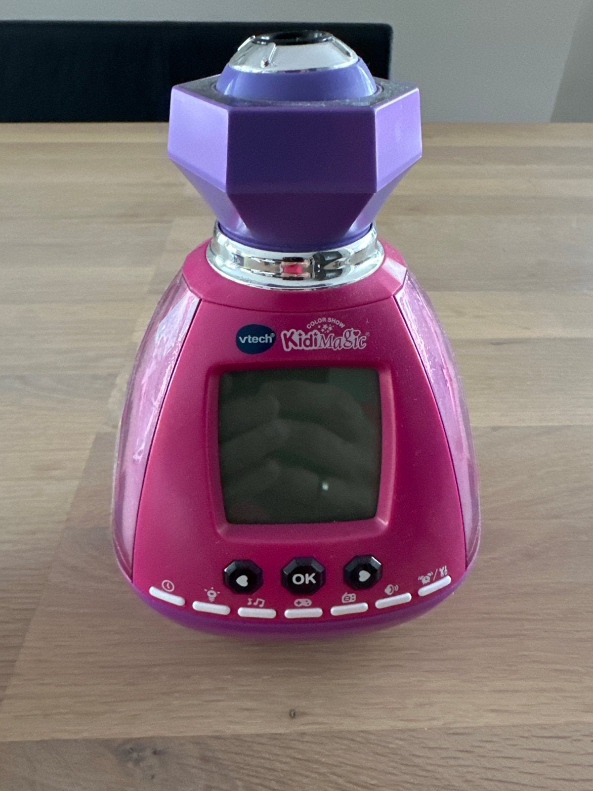 VTech KidiMagic Color Show wekker met lichtprojectie, Ophalen, Gebruikt, Meisje