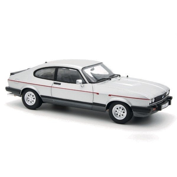 Ford Capri Mk III 1983 Strato Grijs Schaal 1/18 Norev, Auto, Norev, Ophalen of Verzenden, Norev