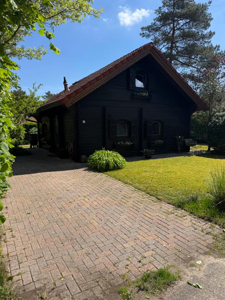 Te koop heerlijk vakantiehuis Vierhouten Veluwe, In bos, 2 slaapkamers, Recreatiepark, Tuin