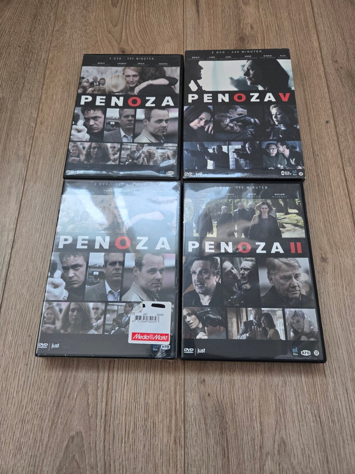 Penoza DVD Boxen I, II, V - Complete Serie, Maffia en Misdaad, Gebruikt, Vanaf 16 jaar, Nederlands