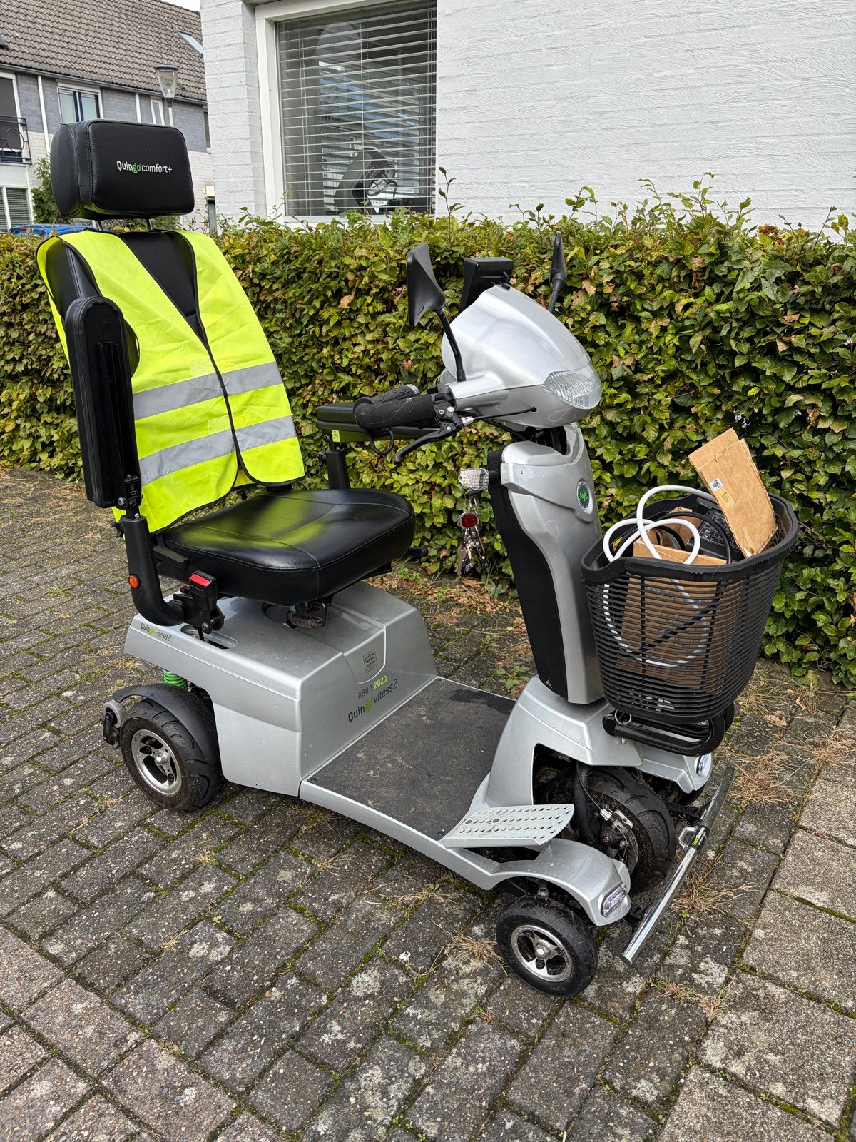 Quingo scootmobiel, Ophalen, 10 km/u of minder, 36 t/m 45 km, Quingo