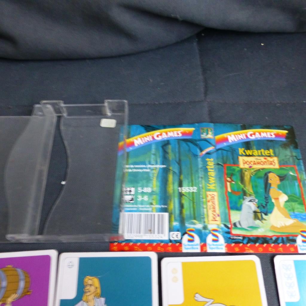 Kwartet Pocahontas van Disney, Ophalen of Verzenden, Kwartet(ten)