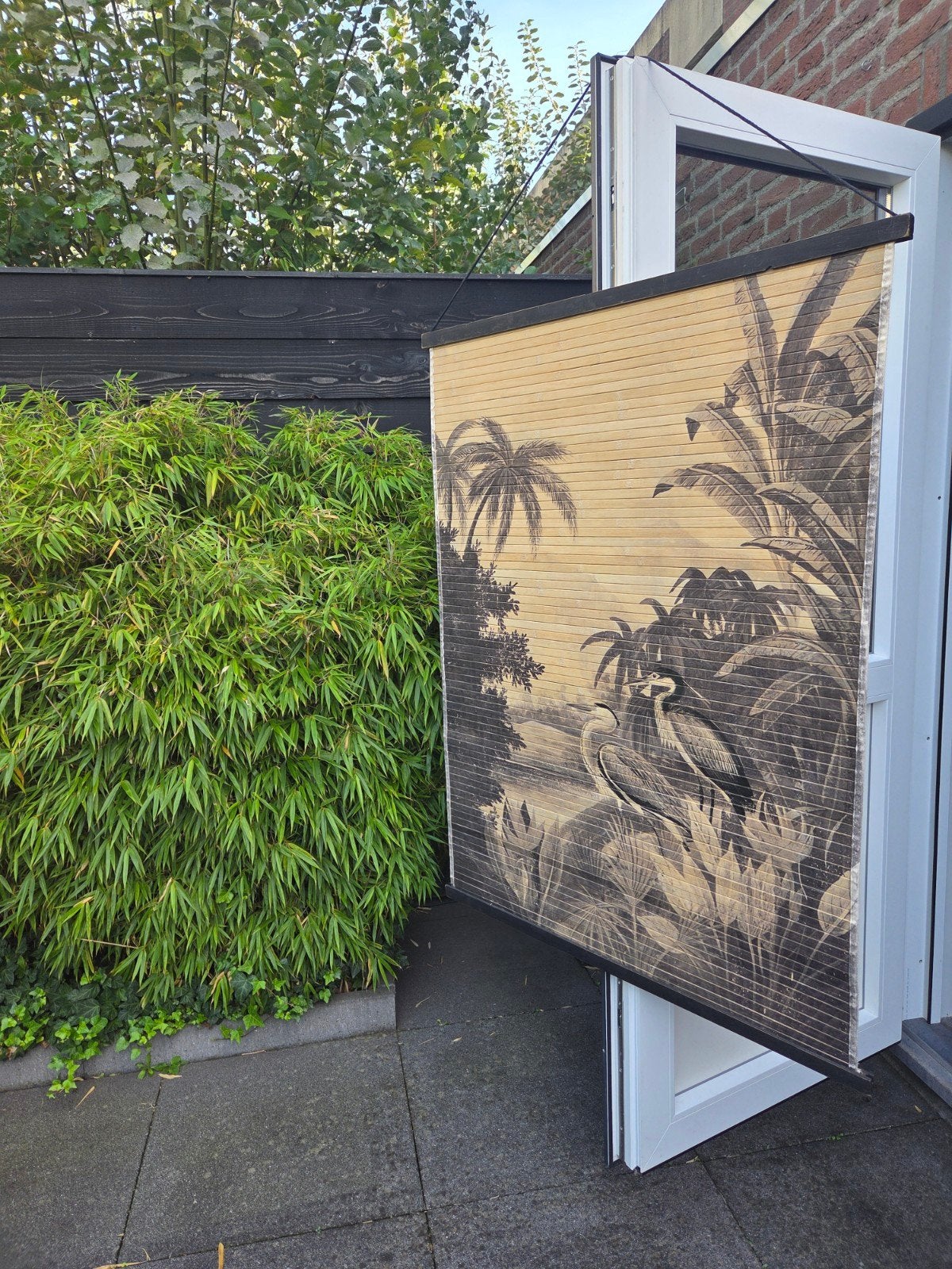 By Boo wanddecoratie, Industrieel, 120 cm, 90 cm, Hout