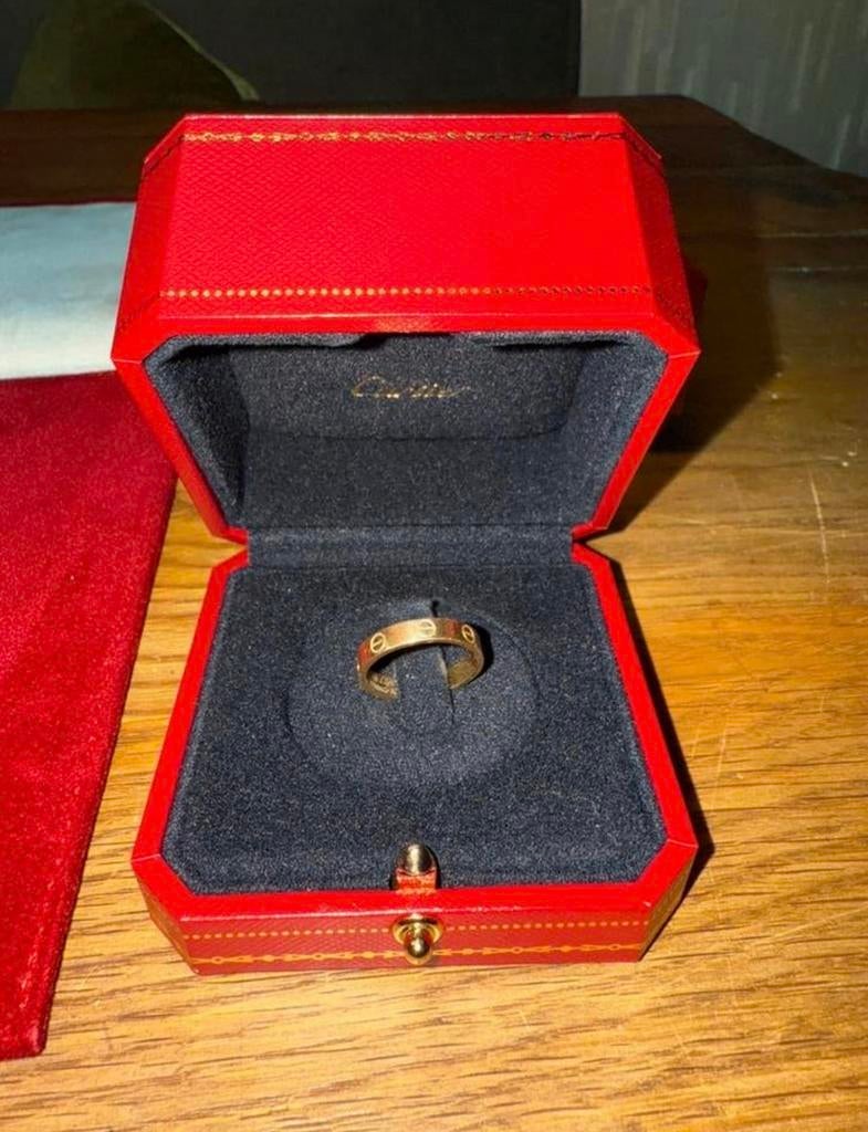 Cartier Love Ring 18K Goud Maat 52, Sieraden, Tassen en Uiterlijk, Ringen, Ophalen of Verzenden, Zo goed als nieuw, 17 tot 18