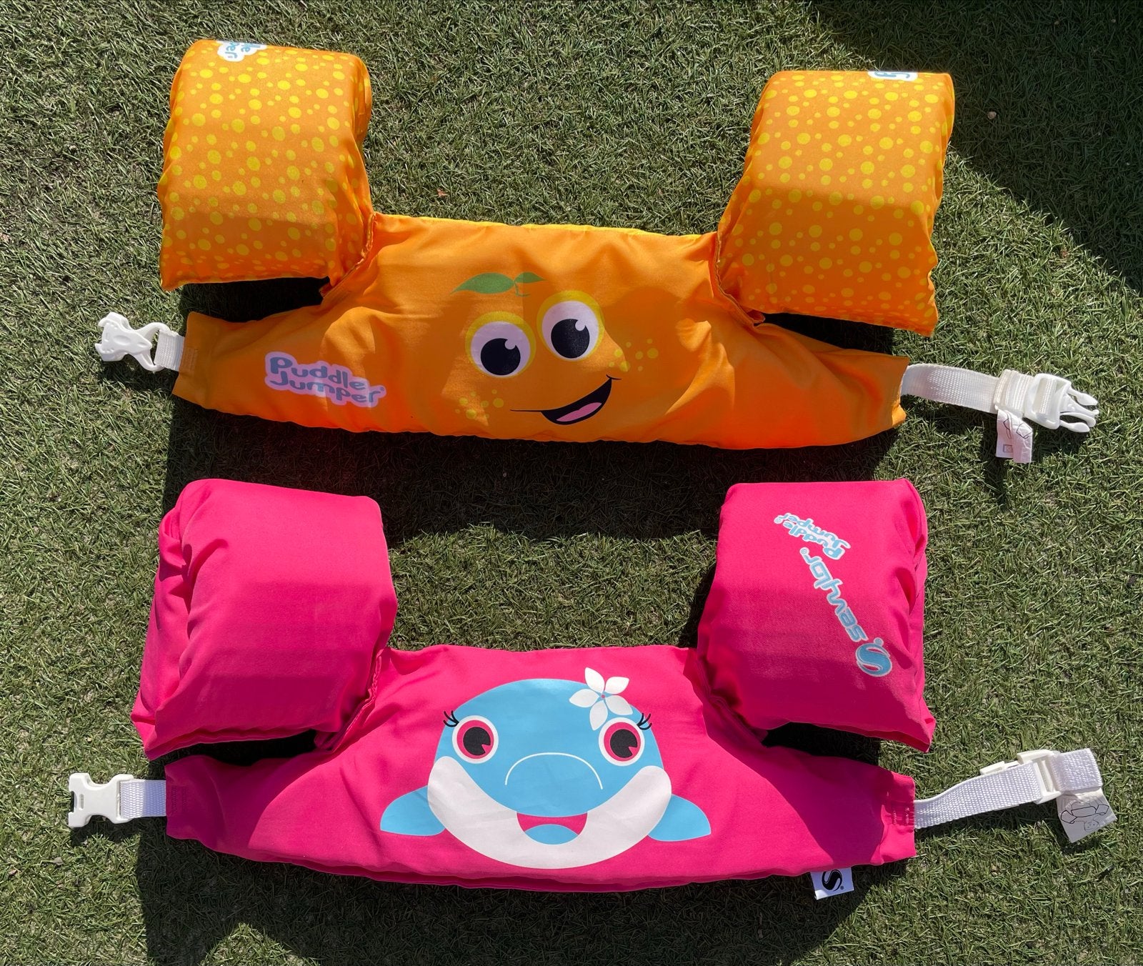 Puddle Jumper Zwembandjes - Oranje & Roze, Ophalen, Gebruikt, Jongen of Meisje