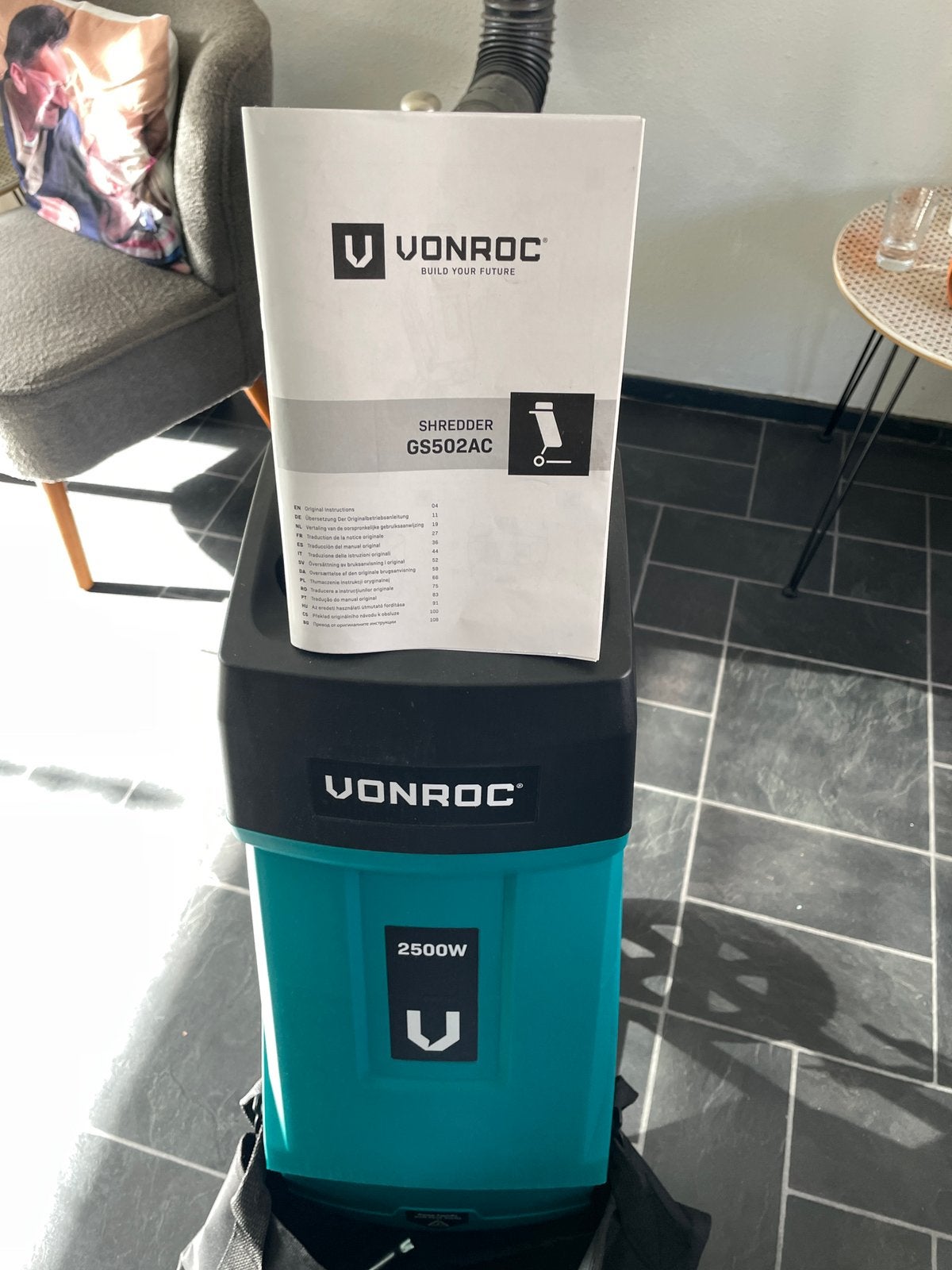 Vonroc hakselaar, Ophalen, Nieuw