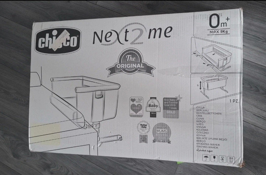 Chicco Next2Me wieg/co-sleeper, Ophalen of Verzenden, Zo goed als nieuw, Wieg