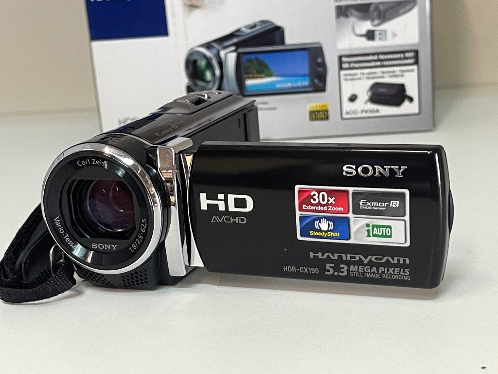 SONY HDT-CX190E Full HD Camcorder, Full HD, N, N, 20x of meer