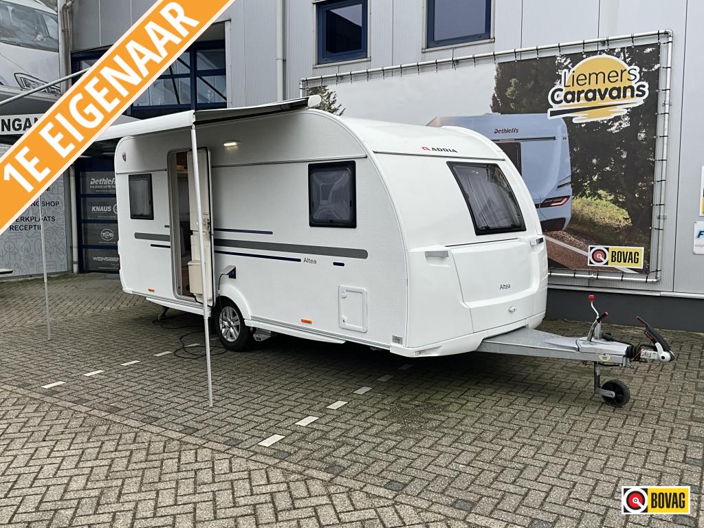 Adria Altea 462 PU MOVER-CASSETTE LUIFEL, Caravans en Kamperen, Caravans, Schokbreker, Rondzit, Bedrijf, 5 tot 6 meter