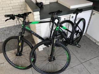 Set van 2 Cube Nature One Cross Hybride fietsen, Overige merken, 28 inch, Gebruikt, Ophalen of Verzenden