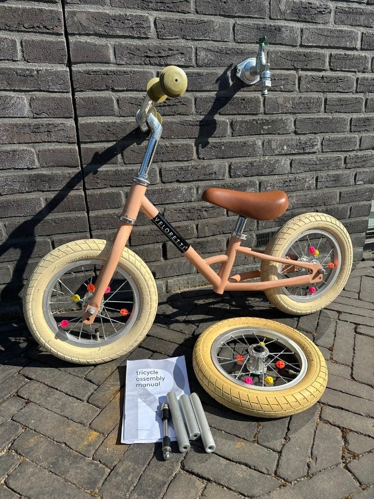 Veloretti Tricycle 2-in-1 – driewieler & loopfiets, Ophalen, Gebruikt, Veloretti, Verstelbare zitting