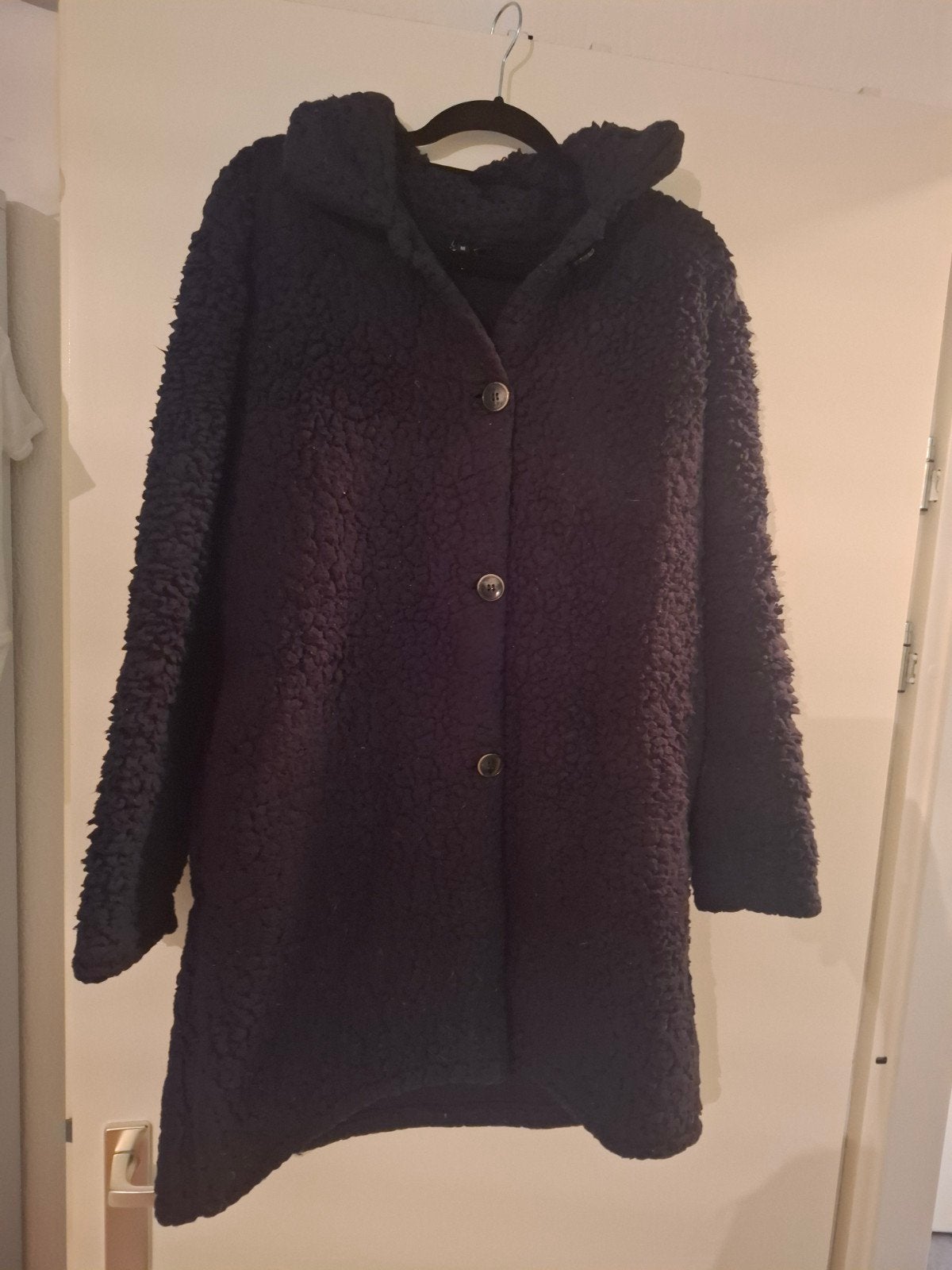 Teddy jas, Ophalen of Verzenden, Gedragen, Maat 38/40 (M), Zwart