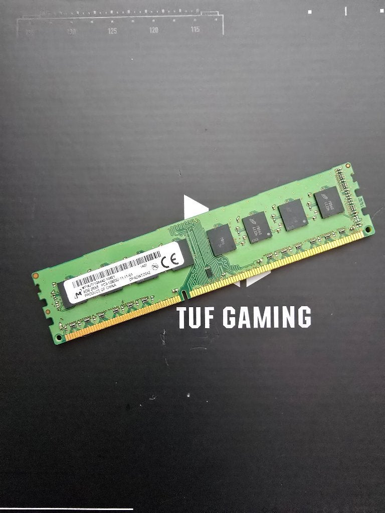 8GB DDR3 Micron 2Rx8 PC3-12800U-11-11-B1, Ophalen of Verzenden, DDR3, Desktop