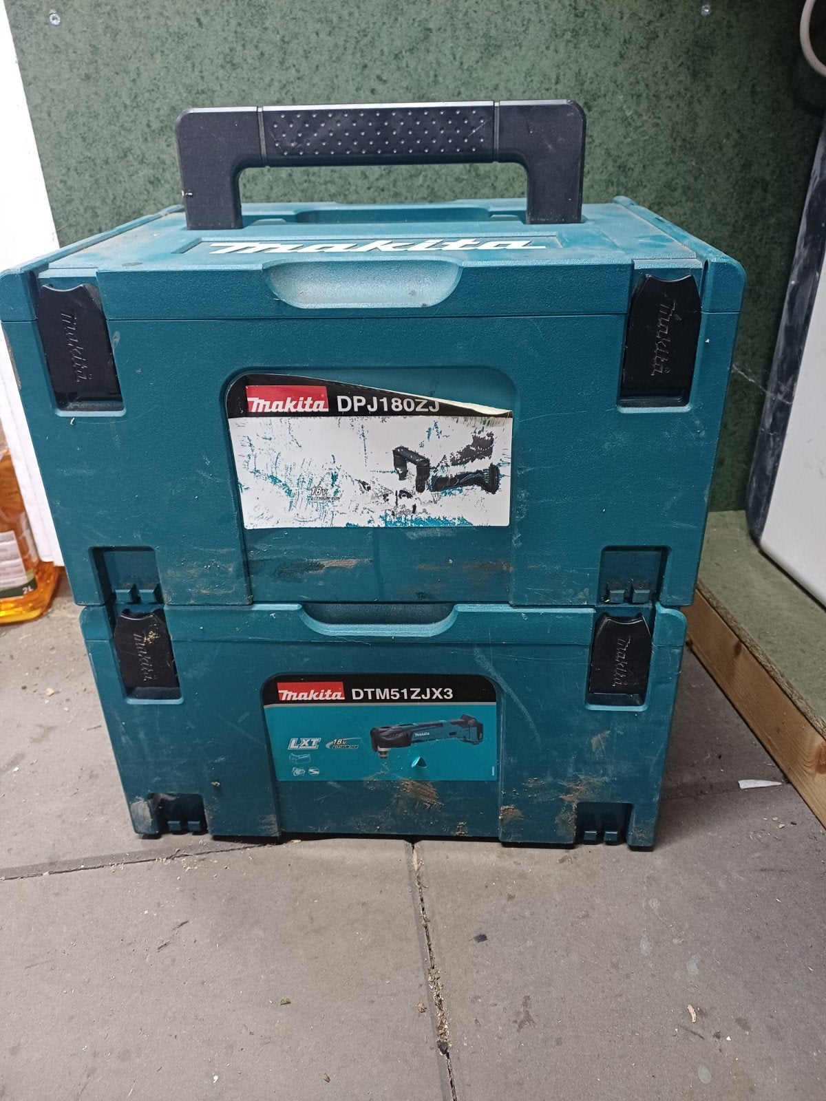 2x makita koffer, Ophalen, Gebruikt