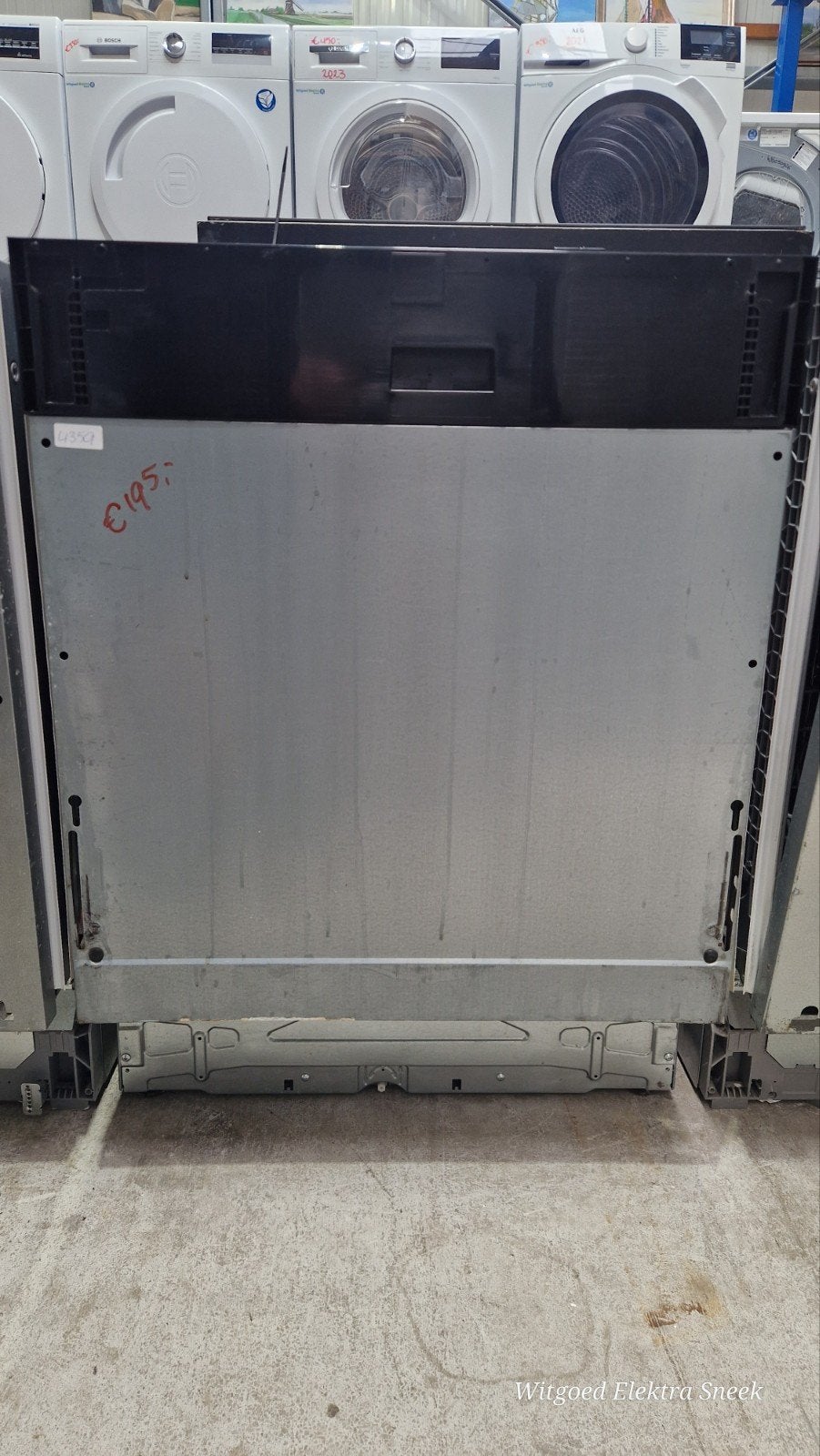 Zanussi inbouw vaatwasser, 6 maand garantie 4359, Witgoed en Apparatuur, Ophalen, Minder dan 10 liter, Refurbished, Inbouw