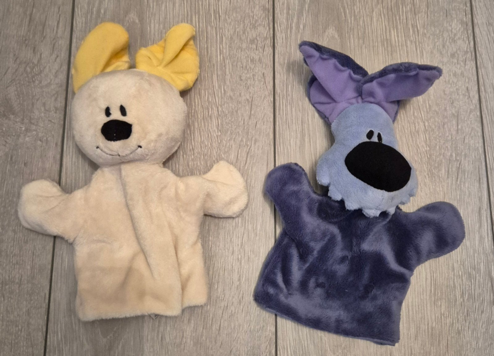 Woezel&Pip handpoppen, Ophalen of Verzenden, Gebruikt