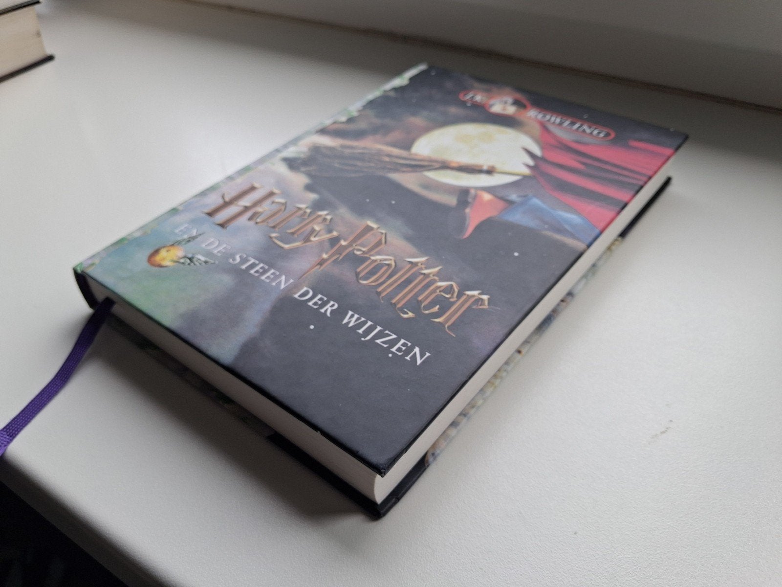 Harry Potter en de Steen der Wijzen boek hardcover, Verzamelen, Harry Potter, Ophalen of Verzenden, Gebruikt, Boek of Poster