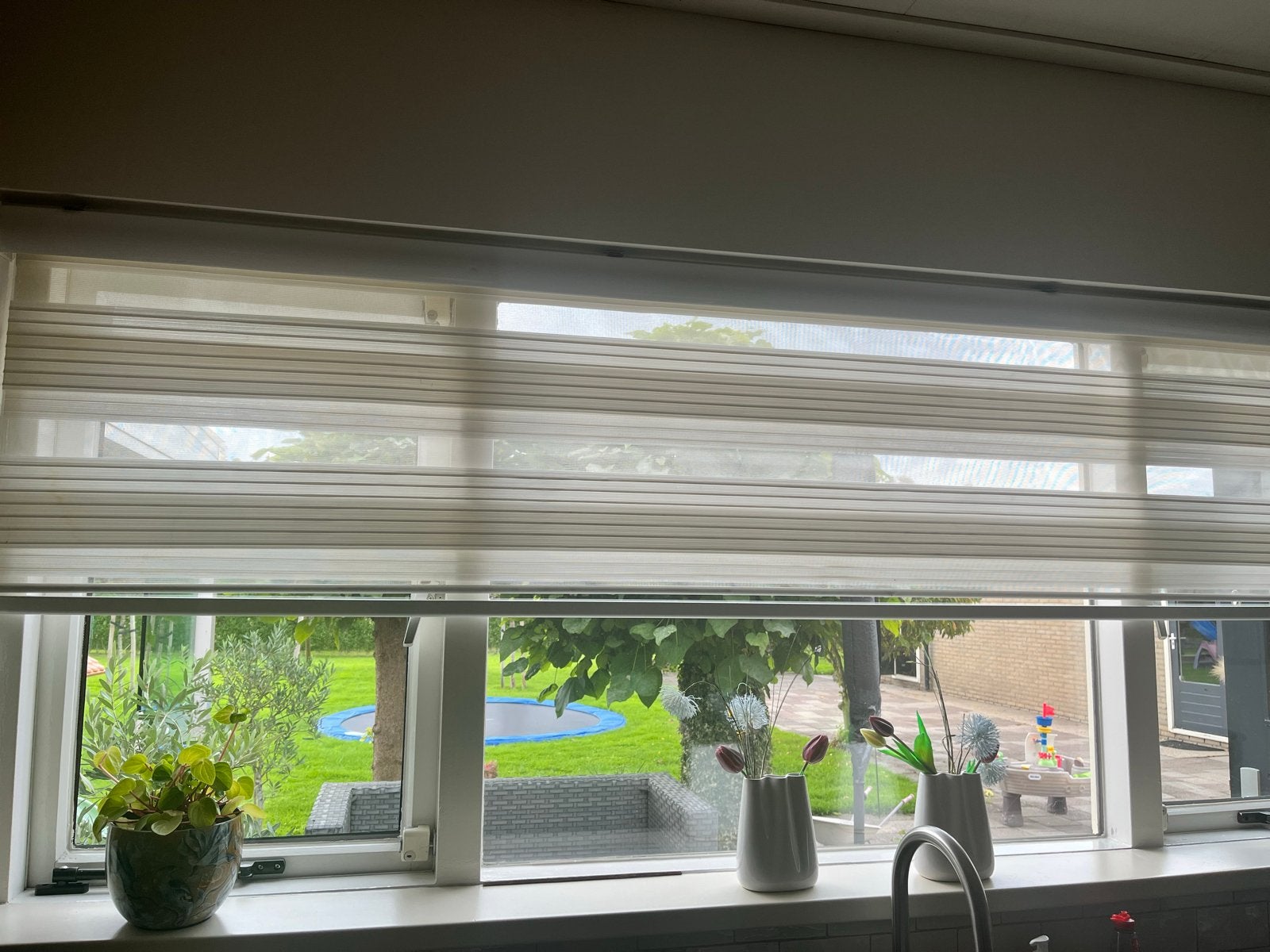 Lichtdoorlatend Rolgordijn 100x260 cm, Ophalen, Gebruikt, Rolgordijn, Lichtdoorlatend