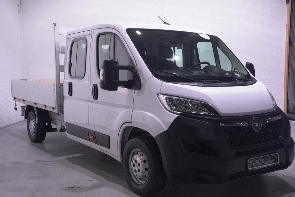 Opel Movano 2.2d 140 pk Pick Up / Open Laadbak Dubbel Cabine, Auto's, Bestelauto's, Voorwielaandrijving, Stof, Gebruikt, 4 cilinders