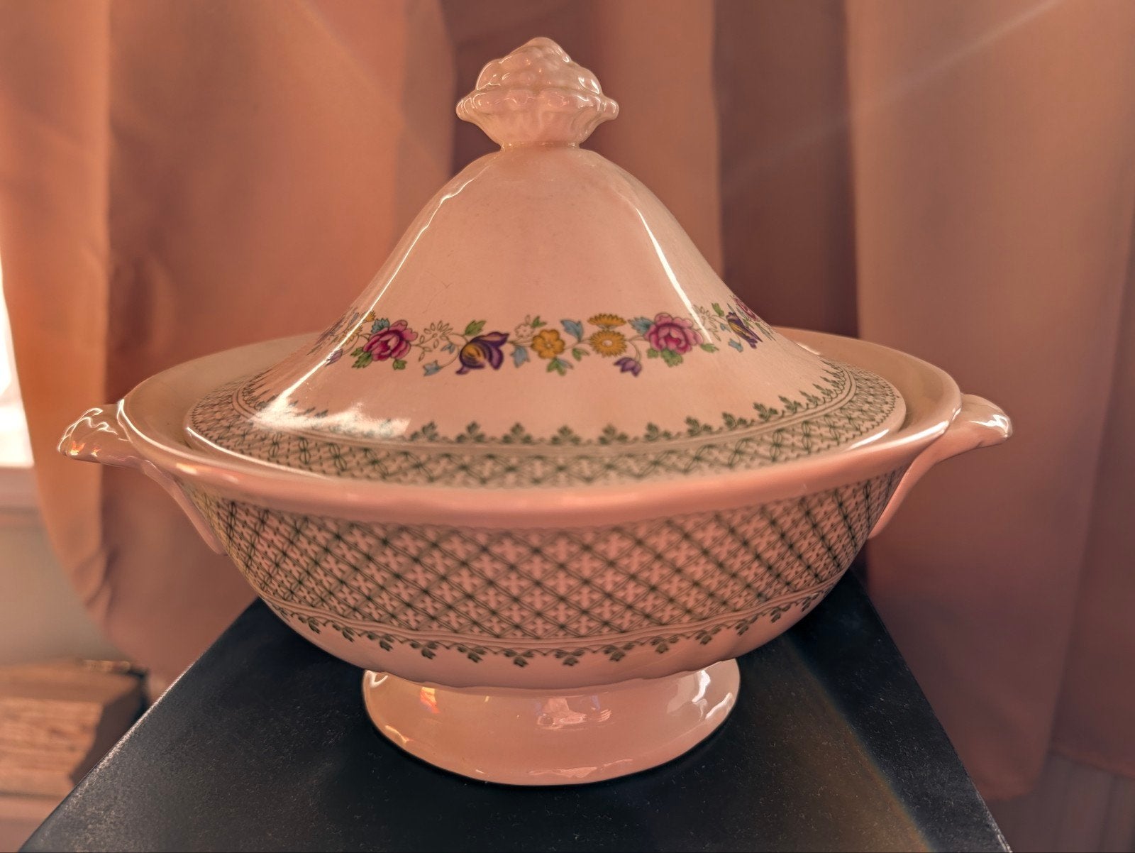 mason's Madrigal tureen dekschaal, Antiek en Kunst, Ophalen of Verzenden