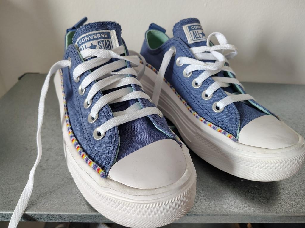 Converse All Star Platform Sneakers Maat 35,5, Verzenden, Zo goed als nieuw, Sneakers of Gympen