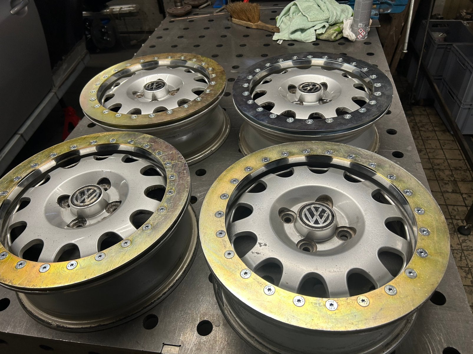 14 inch Lupo Beadlock Velgen, Ophalen of Verzenden, Gebruikt, Volkswagen